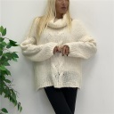 maglione collo ad anello tracy